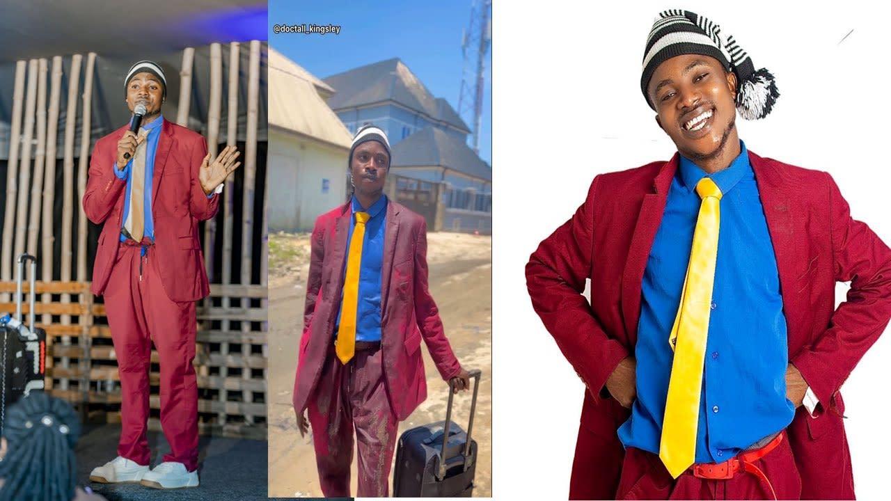 Comedian Kingsley who calls himself Ntakirutimana.