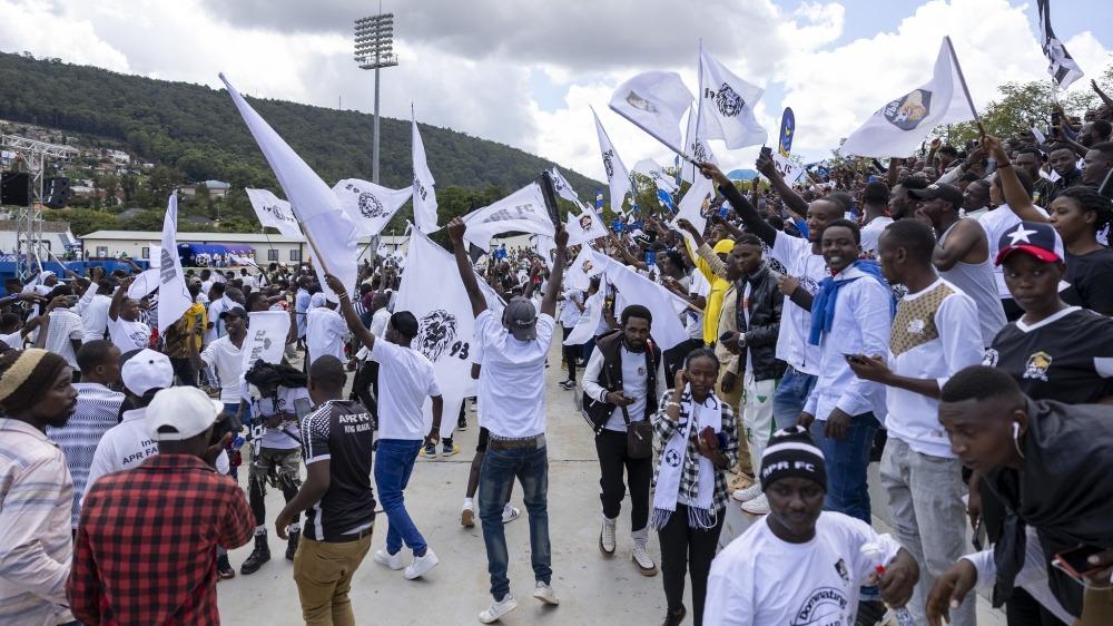 It was happiness for Apr fc fans.