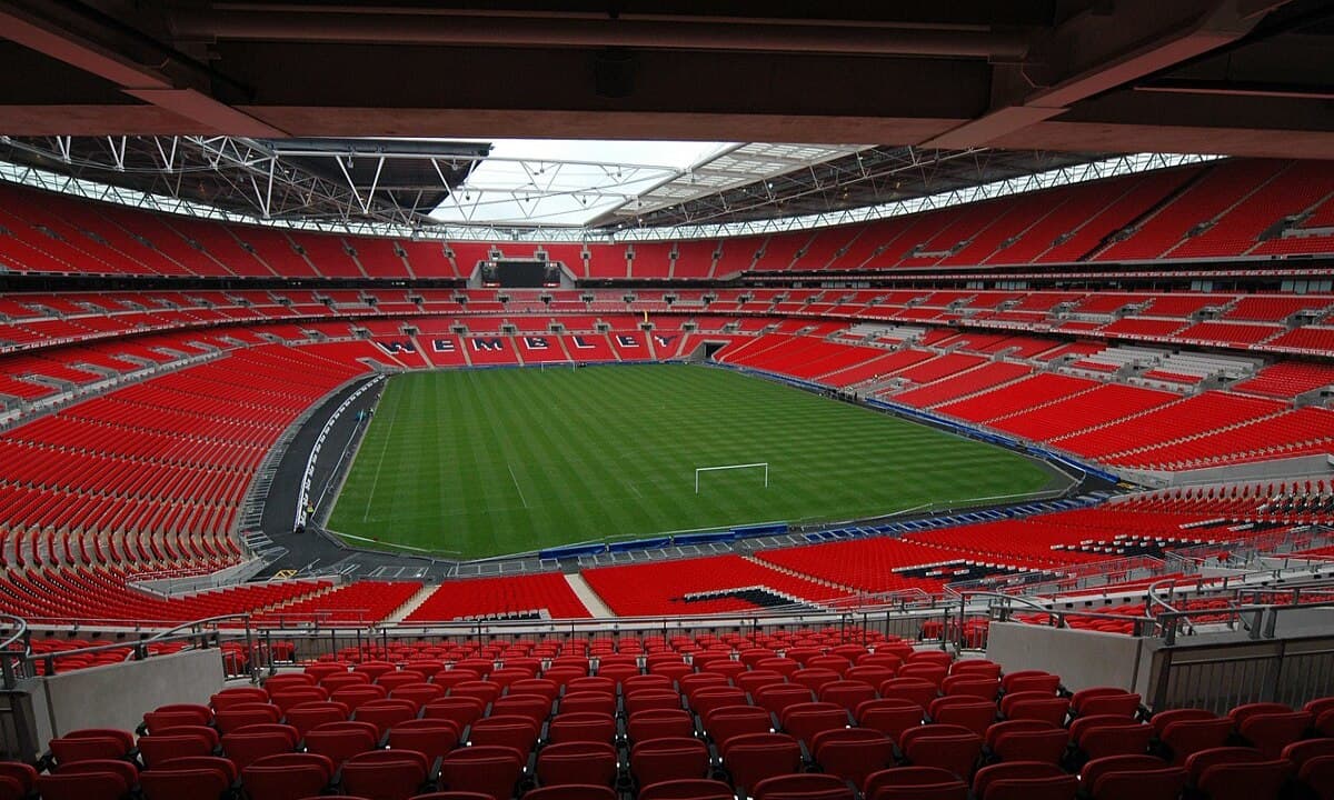 This British stadium located in London opened in 2007 and has a capacity of more than 90,000. Its construction cost over €789 million in 2007.