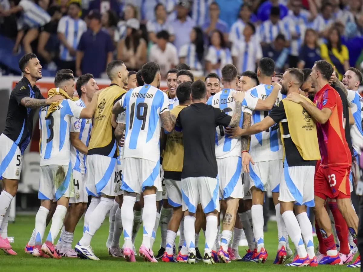 On Penalties Argentina reached 1/2 of the Cop America.