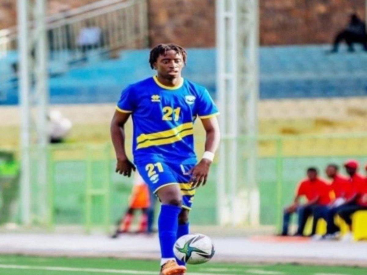 The player of the Rwanda National Team Amavubi.